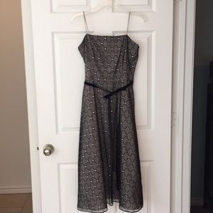 Spaghetti strap cocktail dress